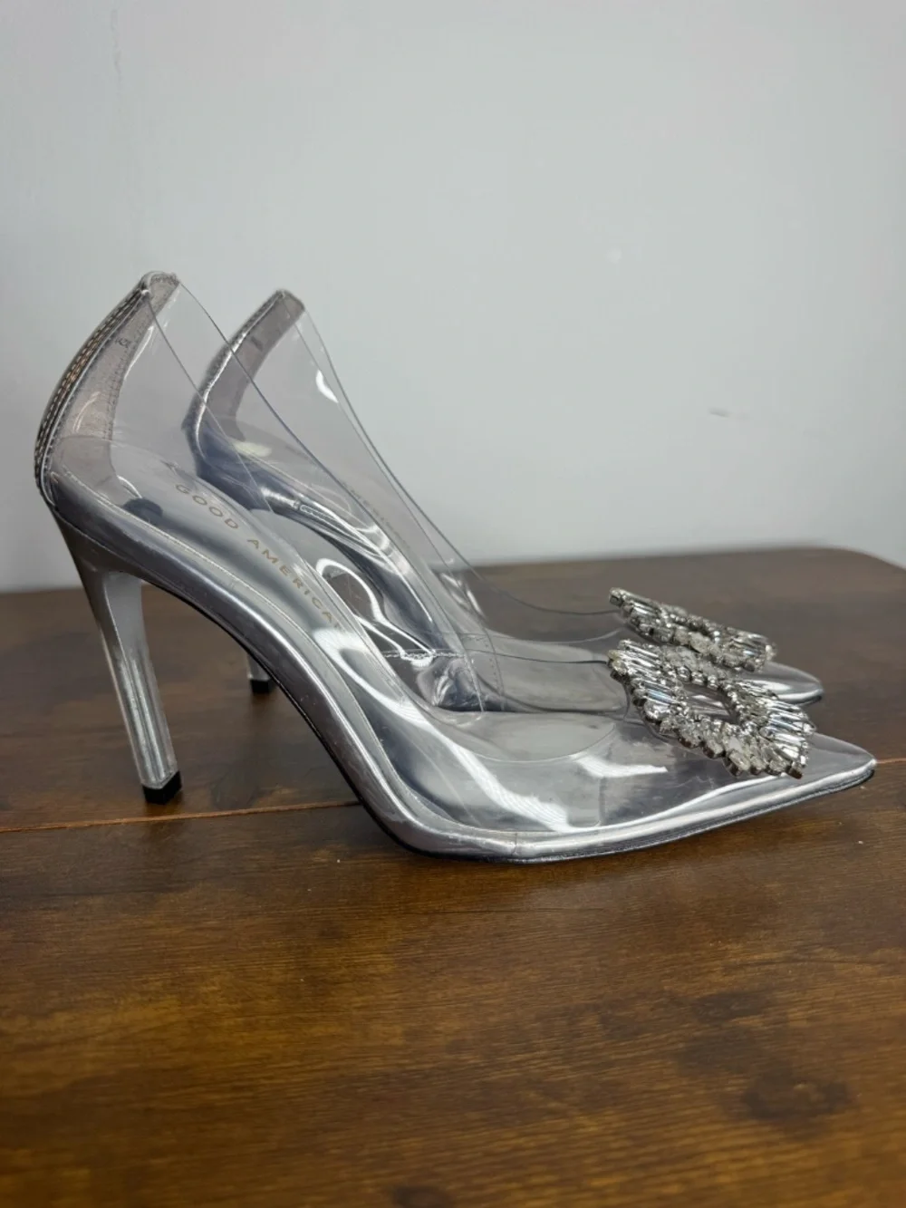 Good American Cinderella Pumps (Size 5.5)